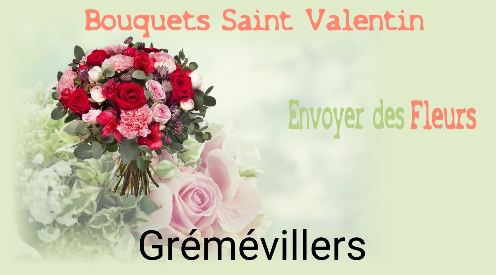Roses de Saint-Valentin livrées à Grémévillers